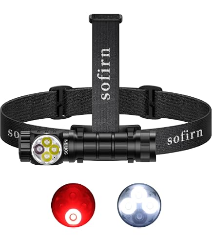 Weneasker Sofirn HS41 - Torcia frontale, 4000 lumen, portata di illuminazione 325 m, torcia LED ricaricabile USB C, 9 modalità, con batteria, per corsa, jogging, pesca, campeggio Weneasker Sofirn HS41 - Torcia frontale, 4000 lumen, portata di illuminazione 325 m, torcia LED ricaricabile USB C, 9 modalità, con batteria, per corsa, jogging, pesca, campeggio