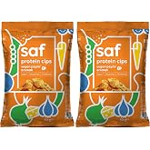 Saf Vegan Peynir Aromalı Protein Cips 50 gr 2li paket
