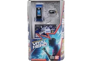 Bandai Namco - Digimon Vital Hero Tracker d'activité interactif/Montre numérique/animal de compagnie virtuel (bleu)
