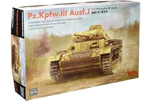 ライフィールドモデル RYE FIELD MODEL RFM5070 Pz. Kpfw. III AUSF. J w/Workable Track Sinistra 1:35