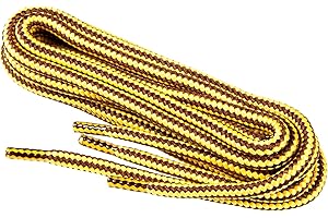 WORKERWALKER Worker Walker Round Laces Pro - Okrągłe Sznurowadła Do Butów Roboczych, BHP, Silny Splot, Wytrzymałe Sznurowadła, Różne Kolory i Długości, Wyprodukowane w Europie, 1 para