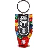 Prezzie Villa� Pack of 1 DDLJ Bell Swiss Cow Bell Keyring Key Chain Gift Item Door Hanging Random Color Sent