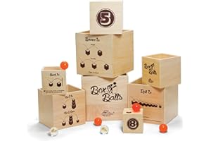 FAT BRAIN TOYS Fatbrain Box & Balls, 22.5 x15.5 x 15.5 cm