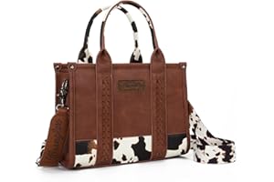 MONTANA WEST Wrangler Tote Handbag for Women Top Handle Handbags Vintage Satchel