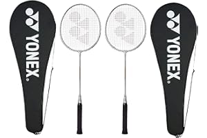 Yonex GR 303 Combo Badminton Racquet with Full Cover, Set of 2