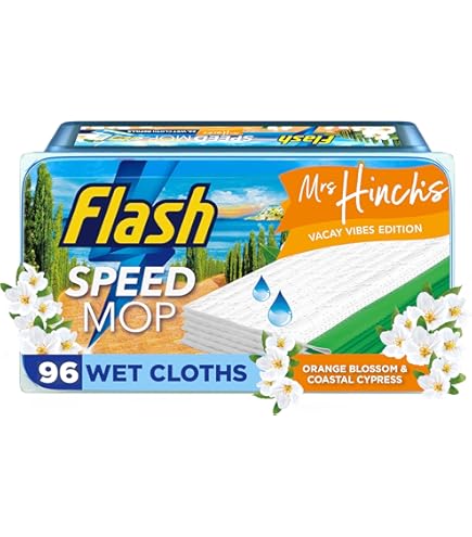 Flash Speedmop Hygienic WET CLOTHS Refills Lemon (24 Per Pack) Speed M - Foto 3