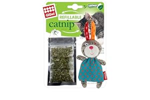 Gigwi Refillable Catnip Rabbit Bear,7055