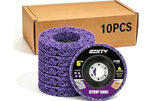 GZKTY 10 stycken CSD-skivor 125 mm för vinkelslipar, slipskivor