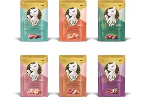 Kitty Cat Paté Karma dla Kota, Miks Smaków, 85 g x 6