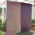 AANGAD Roll up Bamboo Curtain/Blinds (Pack of 1 (5X7 Feet) Brown)