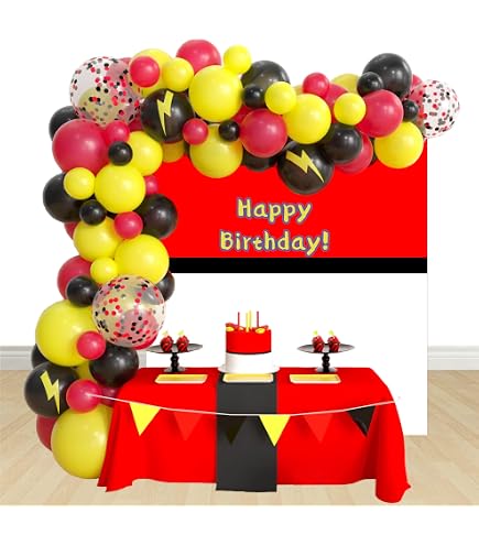 Amscan Nappe Harry Potter 120x180cm - Thème Poudlard, Anniversaire Enfant, Déco Fête