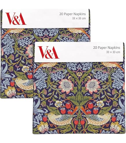 William Morris – Sacca Per Lavaggio Blu, Sacchetto Grande Ladro Di Fragole