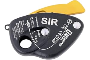 Singing Rock Blocker Pro Sir Industrial Descender Man, Black