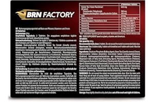 BRN Factory - 40 Red Tablets, Designed to Accelerate Your Desired Results. Formulation - Featuring Natural Active Ingredients. Conveniently Packaged for a 20-Day Supply. (Unflavoured flv. Tb.)