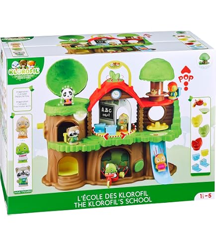 Jouet Camping-Car Klorofil - Maison Sur Roues Avec Personnage - Monde Miniature - Dès 3 Ans