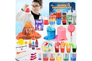 Veopoko Science Kits for Kids, Science Experiments for Kids Toy Age 5 6 7 8 9 Stem Toys for 5-12 Year Old Boy Girl Gift for 6 7 8 Year Olds Boys Toys Age 5 6 7 Potion Making Kit Children Stem Projects