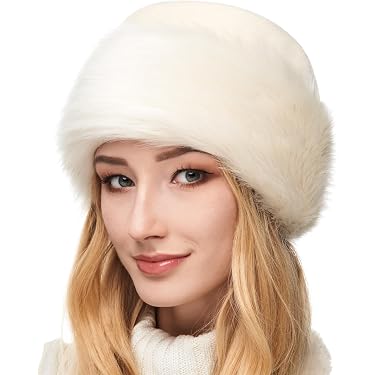 Chapeau En Fausse Fourrure Pour Femme - Chapka Russe Style Trappeur - Hiver Chaud - 6 Coloris Disponibles