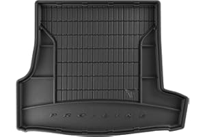 M MOTOS Tapis de Coffre Voiture pour Volkswagen Passat B5 1996-2005 Améliorez Votre Confort de Voyage avec Le Tapis Noir antidérapant Auto TM- Tapis Voiture Tous Temps pour Voiture, Protection Contre