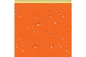 DreamRoots Tessuto impermeabile al metro 160 cm Larghezza - Stoffa al metro impermeabile 220 g/m2 600D - Cuscino esterno impermeabile - Stoffe a metro per ricambio sdraio, tende da sole, tovaglie