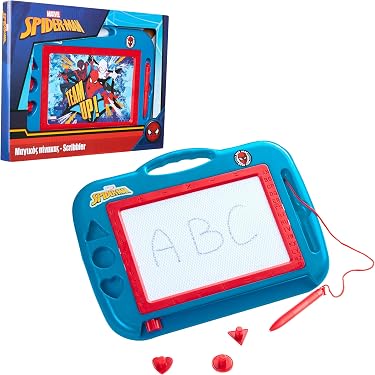 Artista Tableau Magnétique à Dessin Enfant – Grand Format Rouge, Stylo Magnétique, Dès 3 Ans – Idéal Voyage Et Créativité