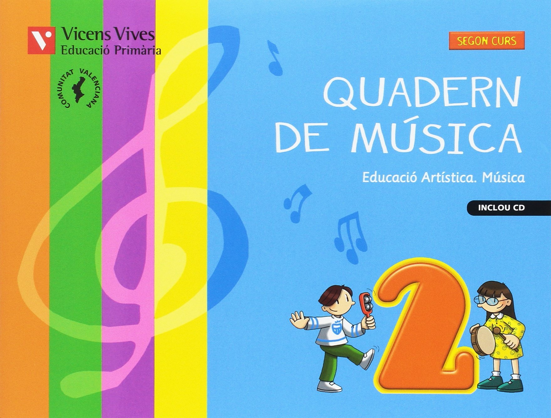 Quadern Musica 2 Valencia+cd