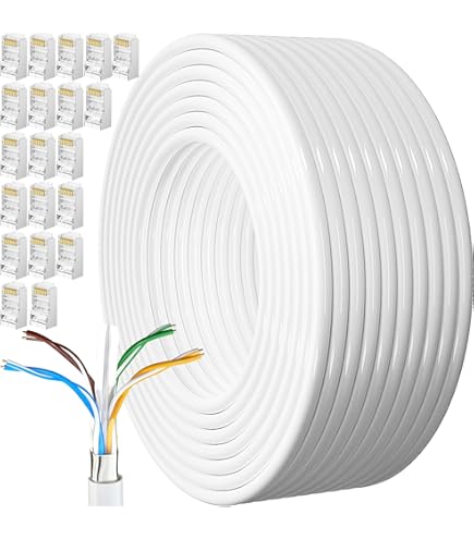DIGITUS DIGITUS Cat.6A U/FTP Verlegekabel, 305 M, Simplex, Eca - View #7