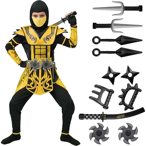 Gilet Tabard Ninja Mortal Kombat - Bleu Plissé + Ceinture - Eva Vanecek - Personnalisable (XS à 3XL)
