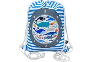 HECKBO Sac de gym pour enfant Motif