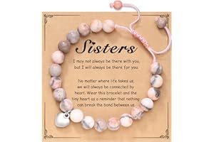 D Dongjiangjin Gift Best Friend Sister Gifts for Women, Gift for Best Friend Sister Bracelet