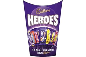 ‎CADBURY Cadbury Heroes Chocolate Mix - Delicious Creamy Chocolate in Colourful Mix - Varied Mix of Finest Sweets - Perfect for Share!