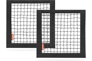 ‎TRUNKEXPERT TrunkExpert, Universelle Netztasche mit Klettverschluss, 25 cm x 25 cm Organizer-Tasche, Mehrzweck, Befestigung, Rücksitzwand, Aufbewahrung Organizer mit Klett, Auto Zubehör, 2 Stück