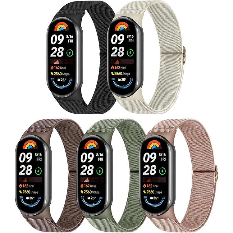Magnetisches Armband Für Xiaomi Mi Band 8 Nfc-Silikon