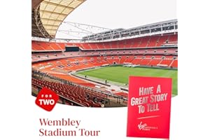 Virgin Experience Days Wembley Stadium Tour for Two - Visit the Crossbar Exhibition and Walk of legends, sit in the managers chair and see the changing room, tunnel, dug outs and Royal Box