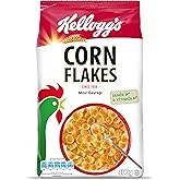 Kellogg's Corn Flakes &Ccedil;ıtır Altın Renginde Kahvaltılık Mısır Gevreği 400 Gr,Lif Kaynağı,Demir ve 6 Vitamin i&ccedil;erir,Folik Asit 
