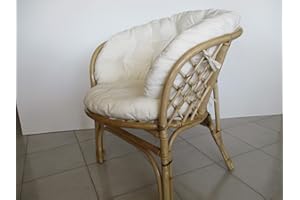 fantasie d oriente Solo CUSCINO IN COTONE PER POLTRONA VIMINI RATTAN per questo modello o similari verificare le misure