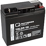 12V 19Ah kompatibler Akku FIAMM ECOFORCE F19-12B Ersatz Batterie wiederaufladbar
