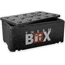 Thermobox 12 Litres Boîte Isotherme Polystyrène Réutilisable - Intérieur 36x26x13 Cm