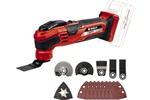 Einhell Akumulatorowe narzędzie wielofunkcyjne VARRITO Power X-Change (Li-ion, 18 V, 11000-20000 min-1, regulowany uchwyt narzędziowy w 12 kierunkach, bez akumulatora i ładowarki)