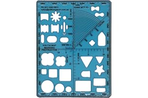 MTT PL Map Marking Protractors