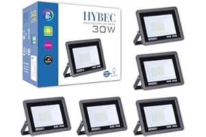 CLAR - Focos LED Interior y Exterior Impermeable, 30W (Pack 5)