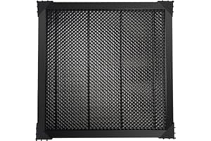 LASER TREE Tavolo a nido d'ape per macchina per incisione laser, piano di lavoro laser a nido d'ape 400x400x22 mm, compatibile con varie macchine per incisione