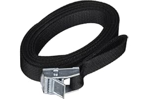 COGHLAN'S Relags Sangle Boucle 18 mm 2 m Courroie Noir, One Size