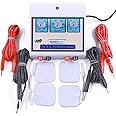 Physiowell Mini Tens Two Channel Portable Nerve Stimulator Electrotherapy Physiotherapy Compact Machine with One Year Warranty Tens Therapy Device (Mini Tens with adhesive Pad)