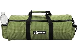 Prodigy Disc Golf Practice Bag V2 - Premium Golf Travel Bag and Golf Accessories - Lightweight Disc Golf Bag with Water Bottle Holder - Holds Up to 45 Drivers or 30 Putters (Green)