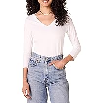 LOPILY T-shirt Da Donna Plus Size Top Elegante Gilet Camicia Scollo A V Manica Corta Camicetta In Chiffon Top Tshirt Top Per Le Donne Tuniche Gilet Top Baggy Camicetta Alla Moda, F-nero - Foto 4