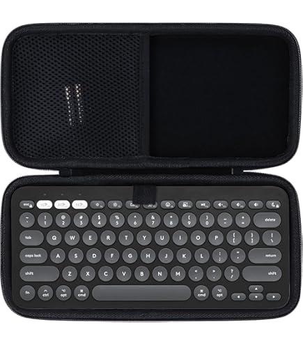 Logitech Pebble Keys 2 K380s Bluetooth Keyboard in Tonal Graphite