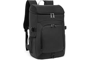 Laripwit Cooler Backpack 54 Cans Insulated Cool Bag Rucksack Leak-Proof Picnic Backpack for Men Women - Perfect Large Soft Cooler Rucksack for Travel, Camping, Lunch, Beach