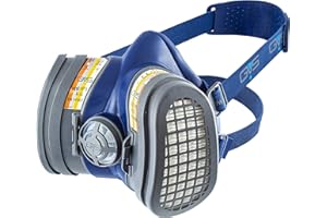 GVS Máscara SPR580 Elipse con ABE1P3 para gases y polvos orgánicos, inorgánicos y químicos, S/M