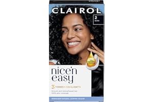 CLAIROL NICE'N EASY CRÈME PERMANENT HAIR DYE - 2 BLACK