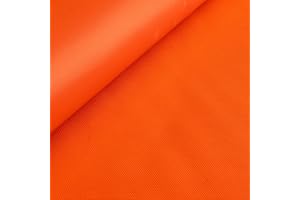 AKTIVSTOFFE (16,99€/m) Yukon Cordura® - tessuto Cordura® molto robusto (560 dtex) di 100% poliammide Cordura® - stoffa (al metro, arancione neon)